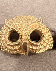 Athena Owl Ring Size 6.5 - 14K YG Plated