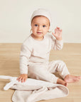 Malibu Collection Brushed Fleece Baby Sweats Set Bundle
