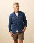Tried and True Chambray Workshirt -- Night Lagoon