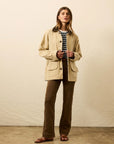 Sunwashed Canvas Barn Jacket - Sandy Khaki