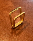 Asymmetric Double Band Square Ring