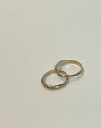Knife Edge Gold Band