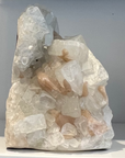 AAA Cubic Vertical Sculptural Opaque Quartz Cluster