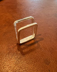 Asymmetric Double Band Square Ring