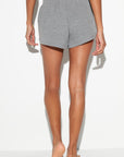Kylie Lounge Short - Heather Grey