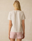Sunwashed Essential Tee - Island Dune Heather
