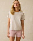 Sunwashed Essential Tee - Island Dune Heather