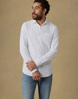 Costa Pique Shirt Pure White