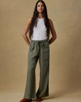 Topanga Drape Pant - Thyme
