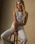 Sun Strider Linen Pant - Flax
