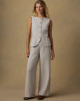 Sun Strider Linen Pant - Flax
