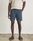 Essential Linen Short - Washed Black