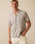 Short Sleeve Breeze Camp Shirt - Stone Coast
