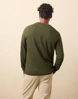 Long-Sleeve Sunwashed Tee - Fall Evergreen