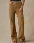 Stretch Terry Patch Pocket Pant - Elk Brown