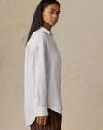 Laguna Linen Relaxed Shirt - White