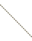 Plated 14k Gold Disc Chain Necklace | 16 inch chain