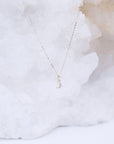Dainty Crescent Necklace