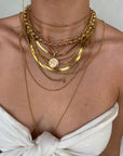 Large Ball Chain Choker Necklace