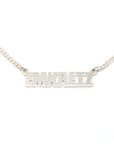 Mini Name Plate Necklace