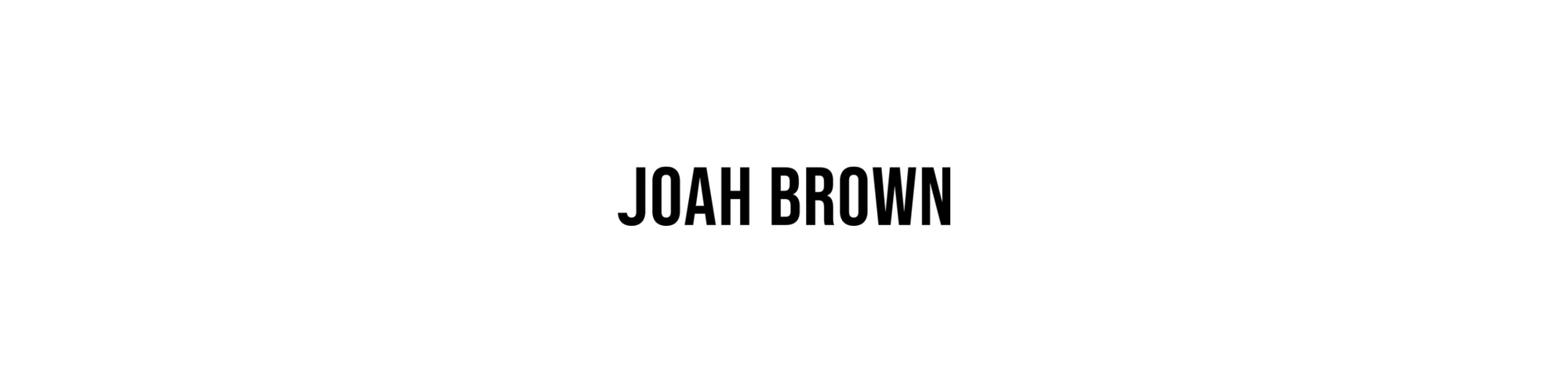 Joah Brown