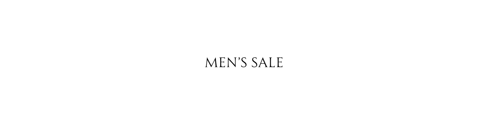Men's Sale