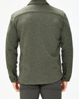 Inlet Knit CPO  - Olive Leaf Melange