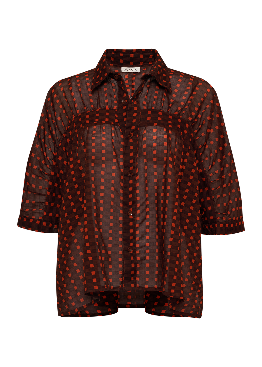 Derby Tissue Cotton Top - Kenny