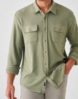 Legend Sweater Shirt - Meadow Sage Twill