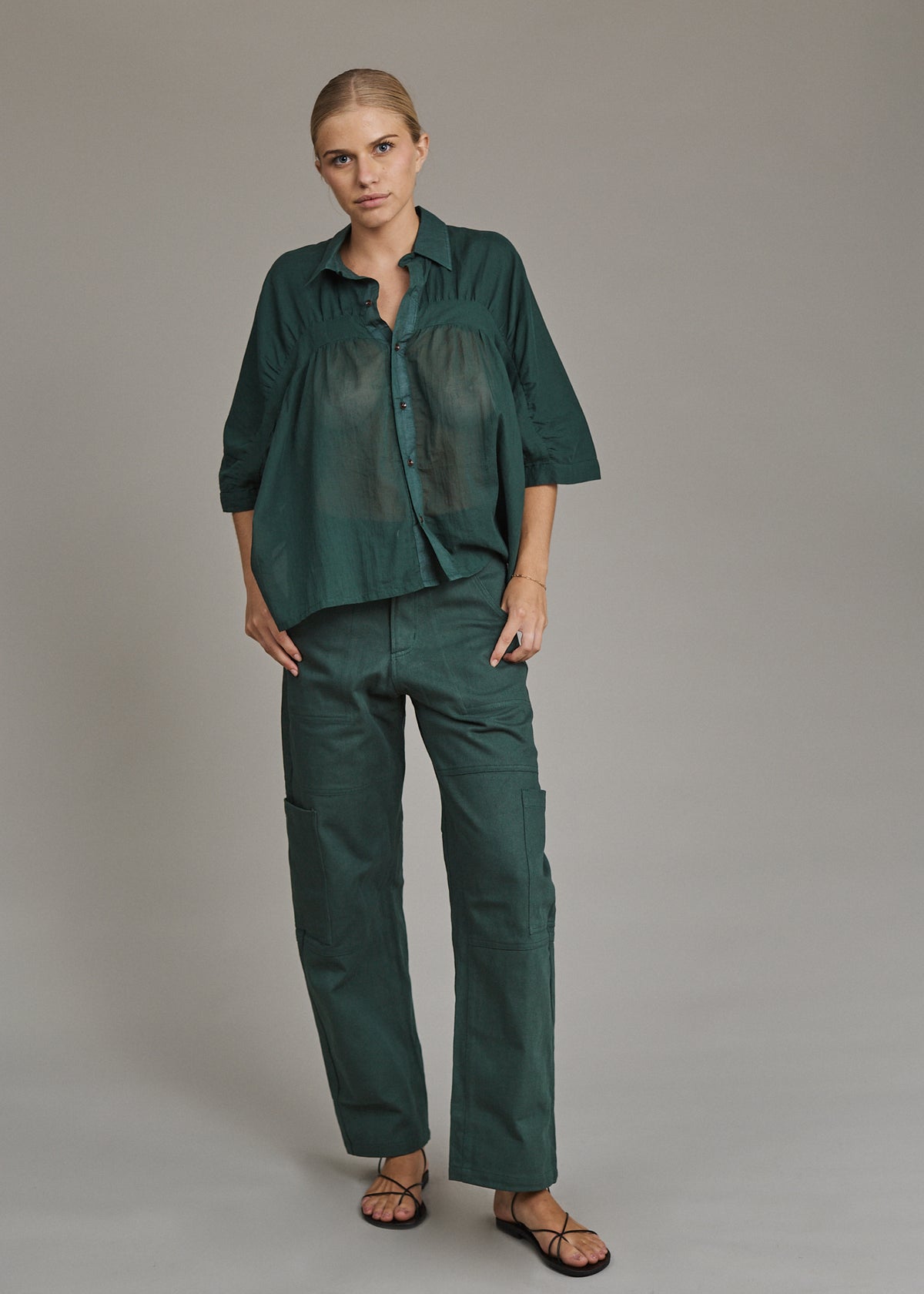 Derby Tissue Cotton Top - Kenny