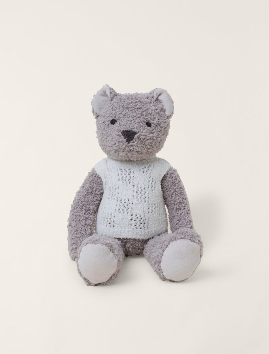 CC Bear Buddie With Vest  - Taupe-Cream