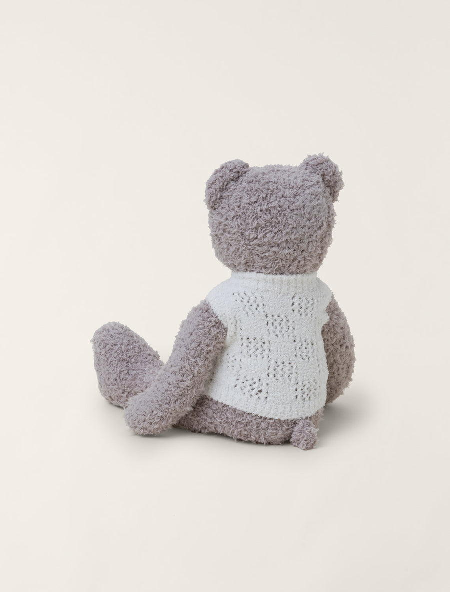 CC Bear Buddie With Vest  - Taupe-Cream