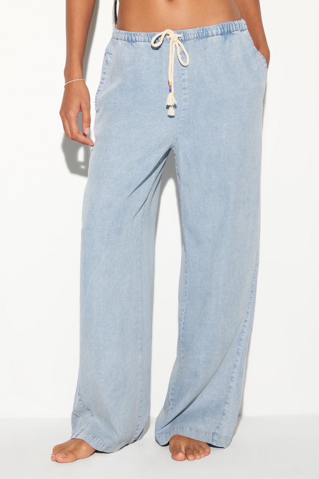 Toluca Chambray Pant - Sunbleached Chambray