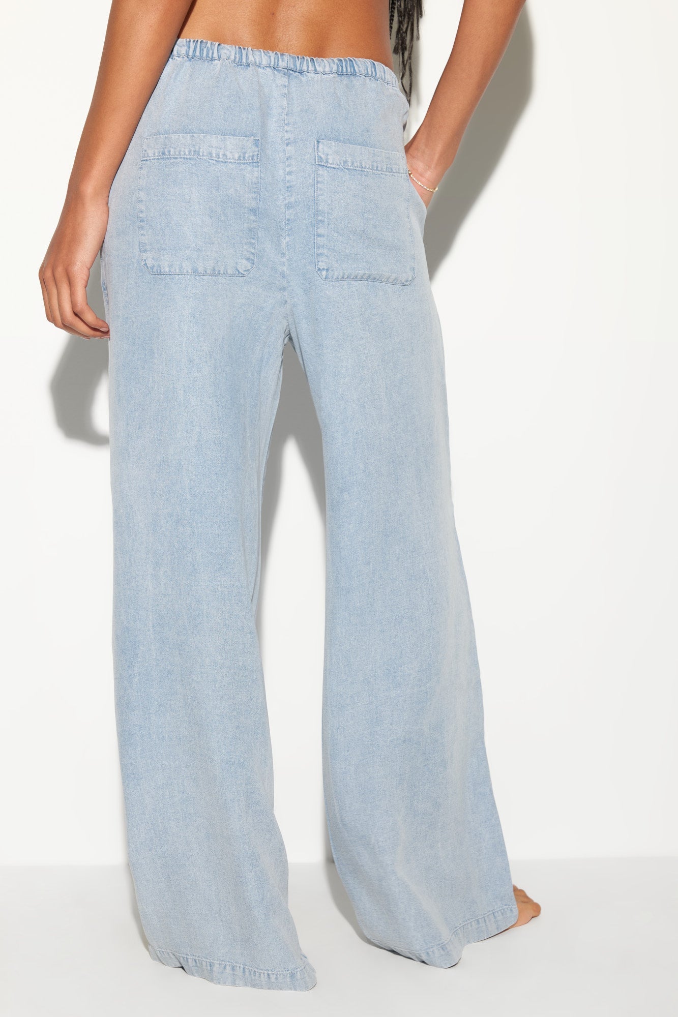 Toluca Chambray Pant - Sunbleached Chambray
