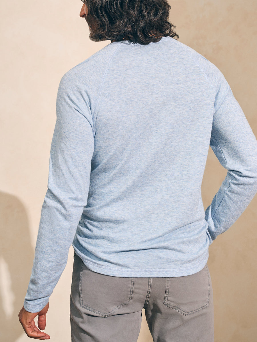 Cloud Cotton Long- Sleeve Henley