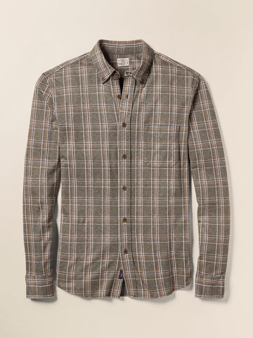 Coastline Knit Shirt Pleasant Hill Plaid