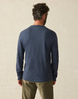 Sunwashed Slub Crew - Blue Nights