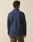 Inlet Knit CPO - Navy Knight Melange