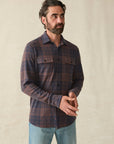 Legend Sweater Shirt - Blue Mountain Plaid