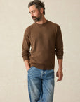 Jackson Crew Sweater - Trail Brown Heather