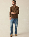 Jackson Crew Sweater - Trail Brown Heather