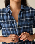 Legend Sweater Shirt - Blue Winds Plaid