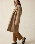 Atlantic Knit Coat - Cappuccino