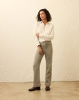 Stretch Terry Patch Pocket Pant Coastal Sage