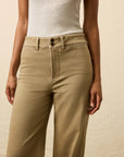 Stretch Terry Sailor Trouser - Desert Khaki