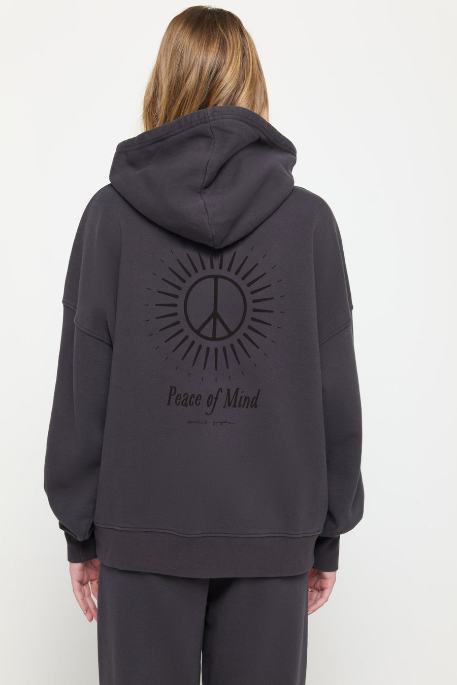 Peace Of Mind Easy Hoodie - Vintage Black