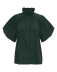 Mimi Poplin Shirt - Fir