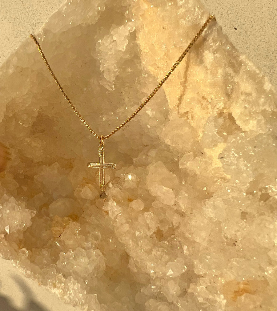 Gold-Filled Cross Pendant Necklaces