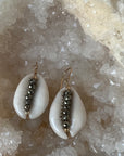 Shell and Bead Earrings