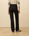Stretch Terry Patch Pocket Pant - Onyx Black